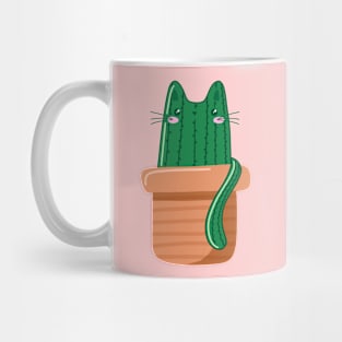 Cute Cat Cactus Mug